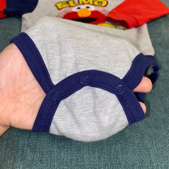 Vintage 2007 Elmo Baby Onesie – Size 9M+ - Picture 4 of 9